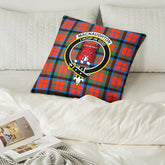 MacNaughton Ancient Tartan Crest Pillow Cover